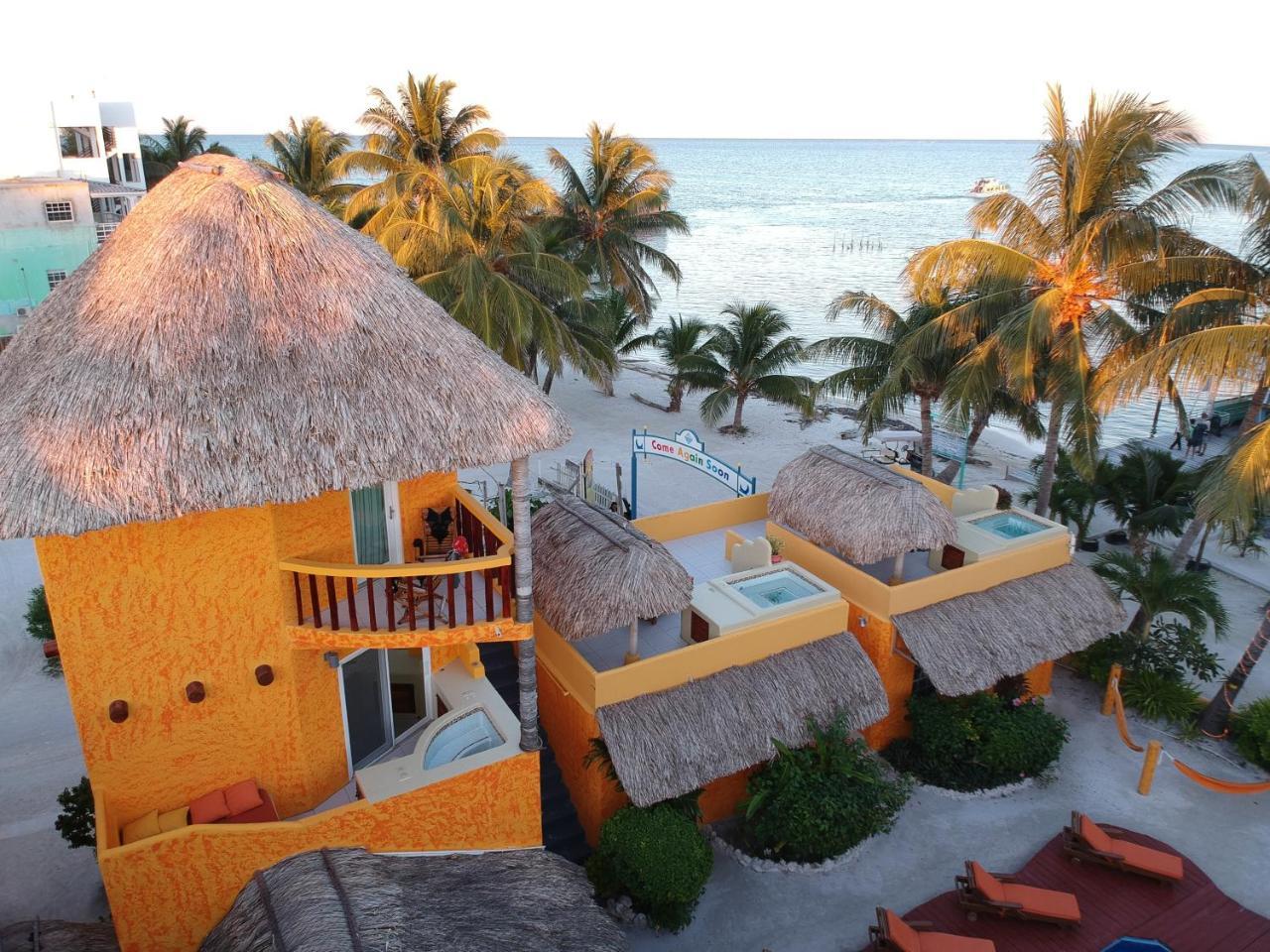 Seaside Cabanas Hotel Caye Corker Exterior foto