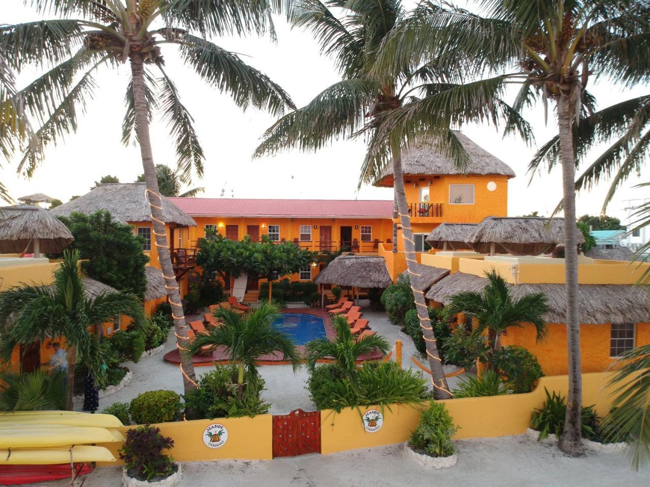 Seaside Cabanas Hotel Caye Corker Exterior foto