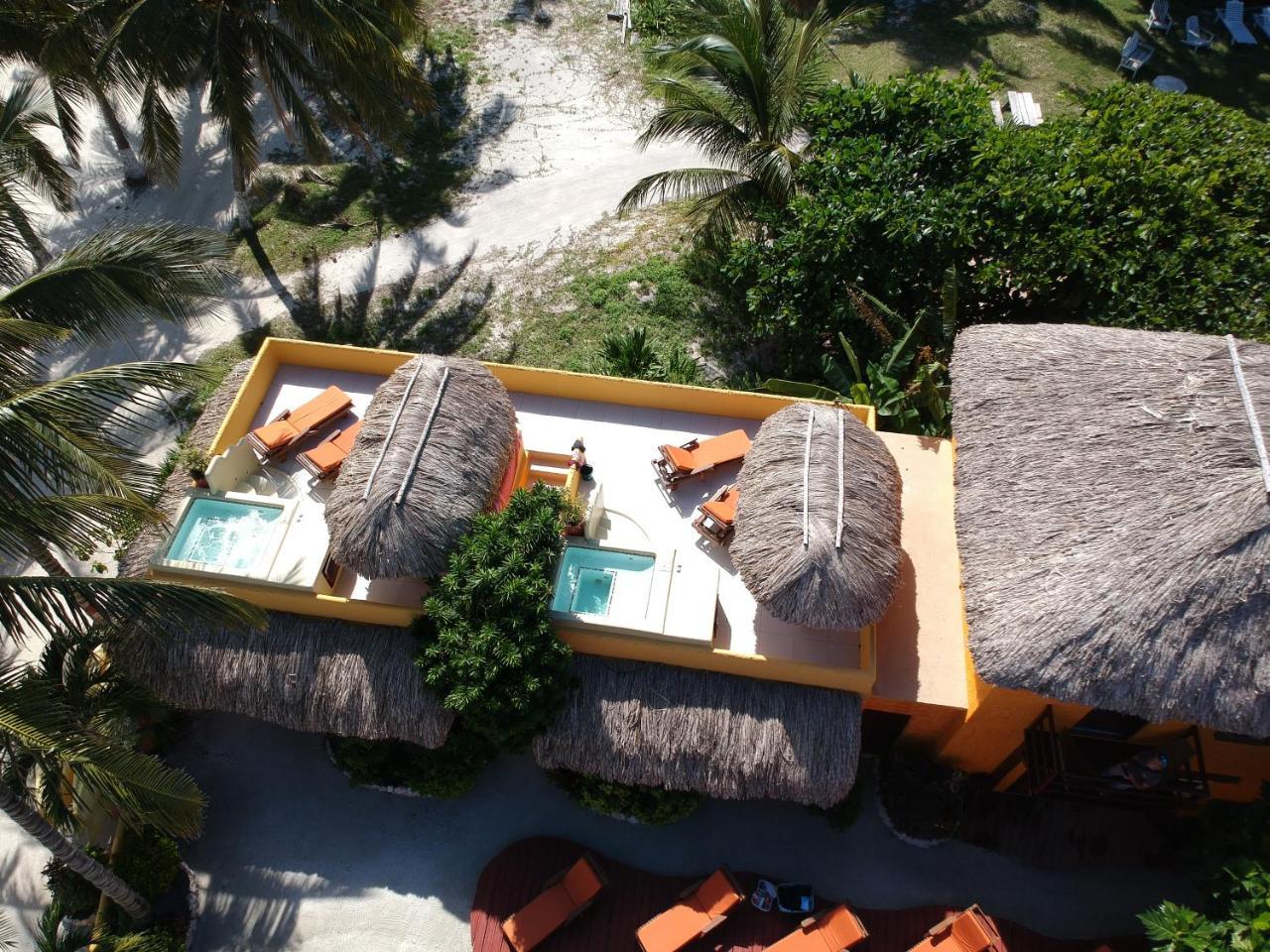 Seaside Cabanas Hotel Caye Corker Exterior foto